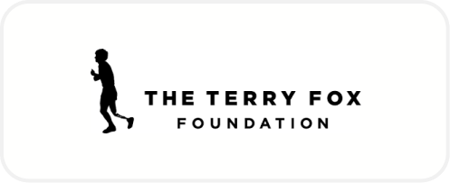 The terry fox foundation logo.